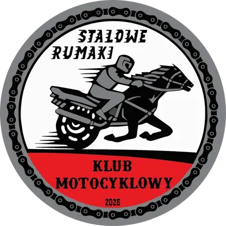 Logo klubu motocyklowego Stalowe Rumaki
